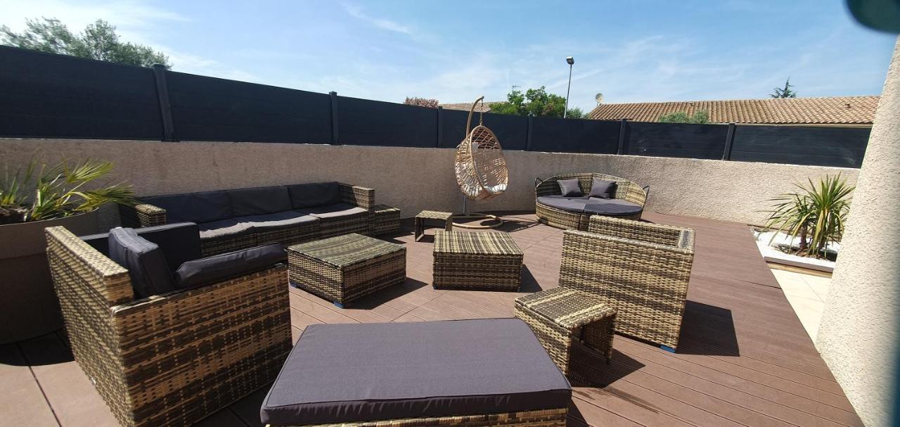 La Villa De L'Olivier Piscine Privee Et Parking Carcassonne Dış mekan fotoğraf